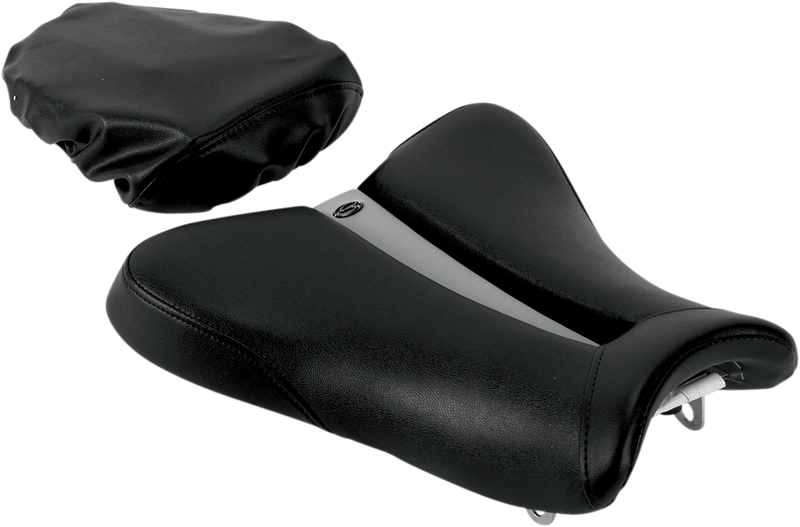 Saddlemen Gel-Channel Track Sport Seat — Solo Seat - Hardcore Cycles Inc