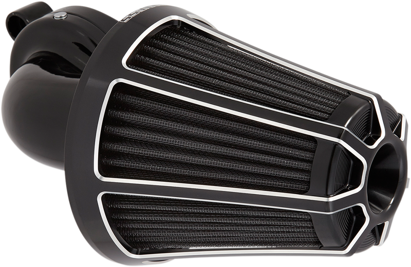 Arlen Ness Monster Sucker Air Cleaner Kit with Cover — Beveled - Hardcore Cycles Inc