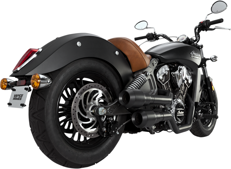 Vance & Hines Hi-Output Grenades 2-into-2 Scout Exhaust System - Hardcore Cycles Inc