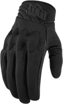 Icon Anthem 2 CE Stealth™ Gloves - Hardcore Cycles Inc