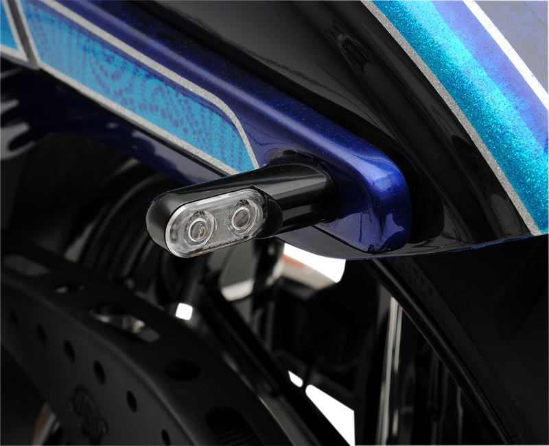 Arlen Ness Bolt-On Turn Signals with Power LEDs — Rear - Hardcore Cycles Inc
