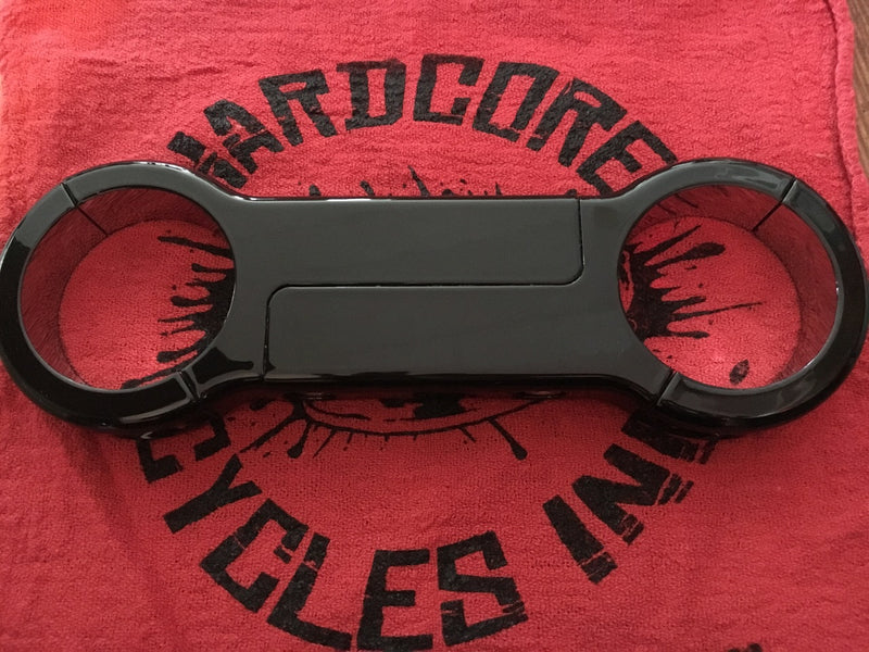 39mm Fork Brace Gloss Black - Hardcore Cycles Inc