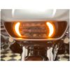 Sharktooth Road Glide LED Black/Chrome Headlight w/Turn Signals for 2015-Up Models - Hardcore Cycles Inc
