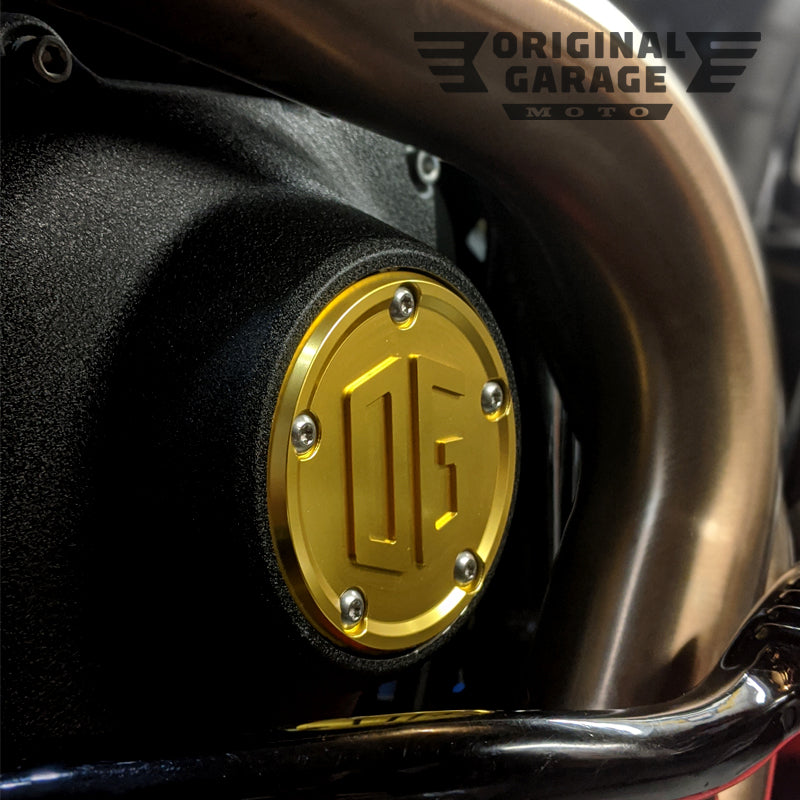 OG Twin Cam Points Cover - Gold - Original Garage Moto
