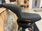 Custom Saddlemen FXR Step Up Seat Hardcore Cycles Logo Orange Stitch - Hardcore Cycles Inc